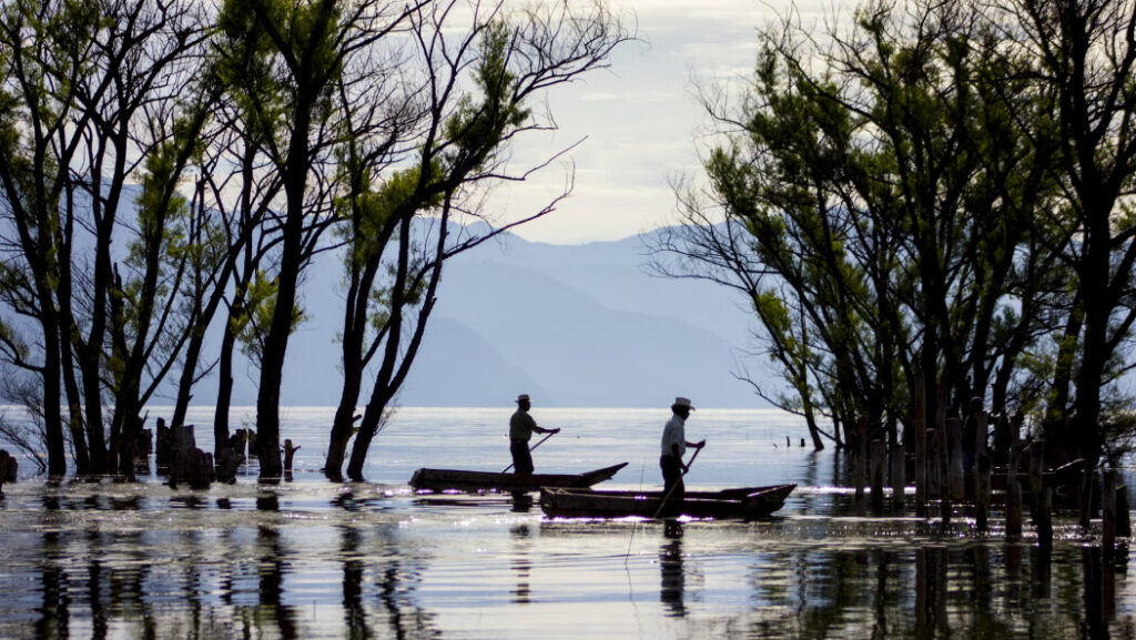 Kayak on Lake Atitlan