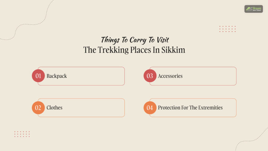 Things To Carry To Visit The Trekking Places In Sikkim