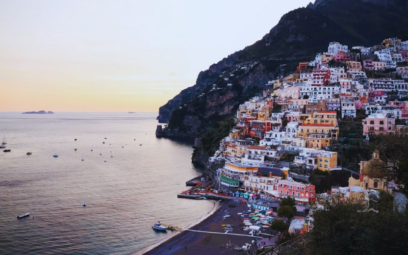 Positano's Sunset Views