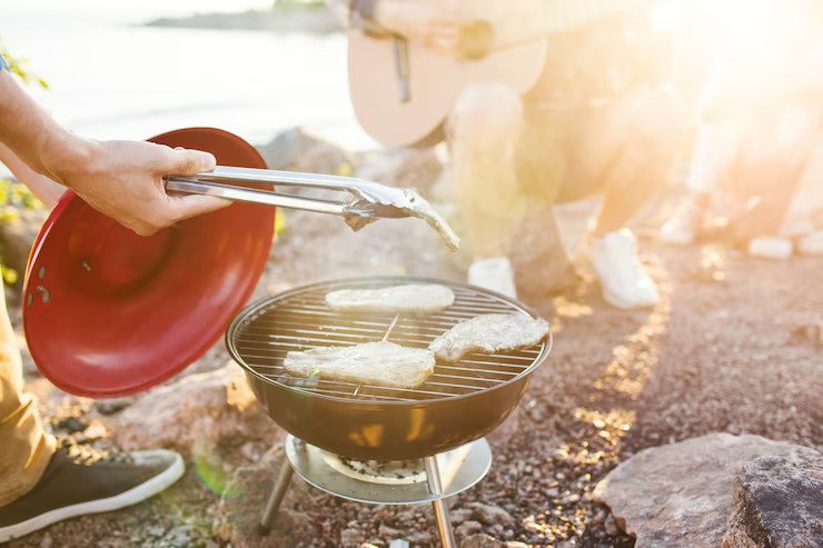 Campfire Cooking with a Glamping Twist