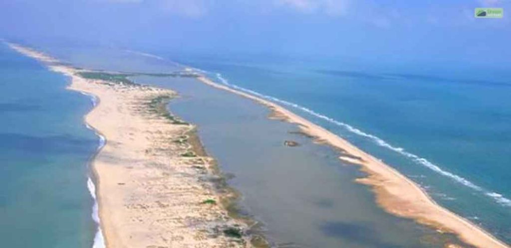 Dhanushkodi beach