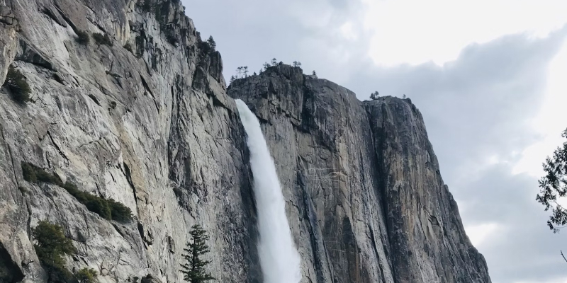 Different Sections Of The Falls