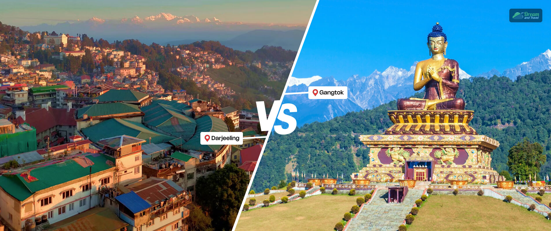 Darjeeling vs. Gangtok