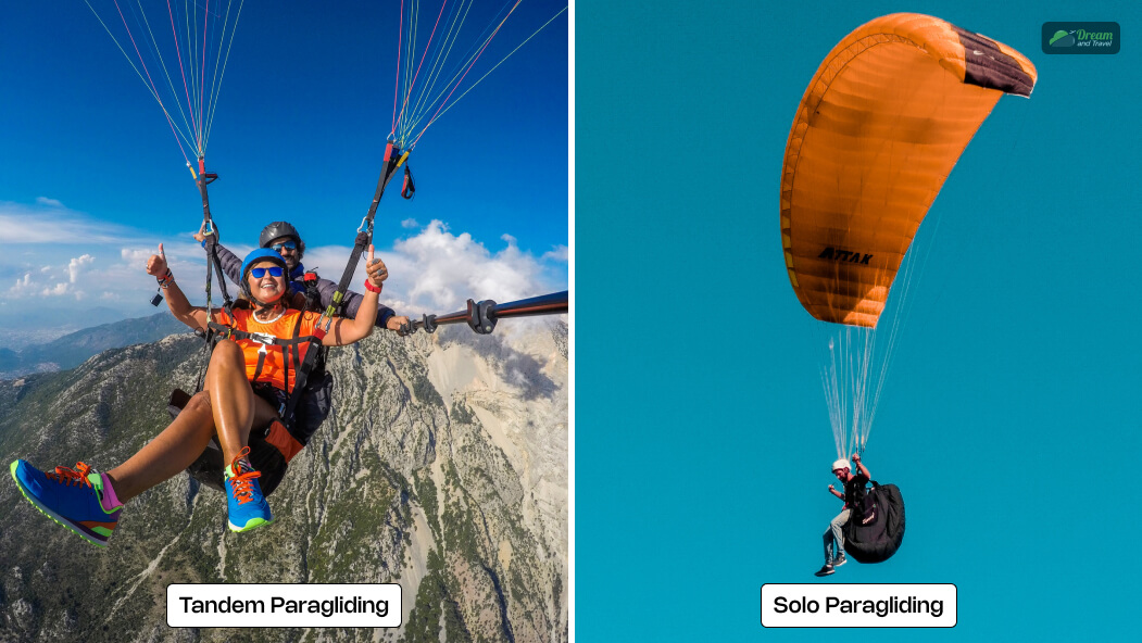 Types of Paragliding