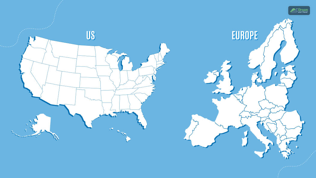 How Big Is Europe Compared To The US _ The Ultimate Comparison Guide Is Here