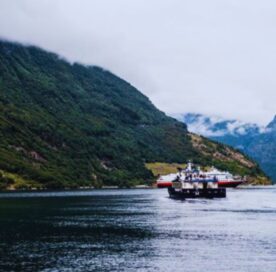 Yacht in Norway