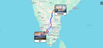 Hyderabad to Ooty Distance