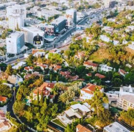 Travelling in West Hollywood