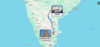 Hyderabad To Arunachalam Temple Distance